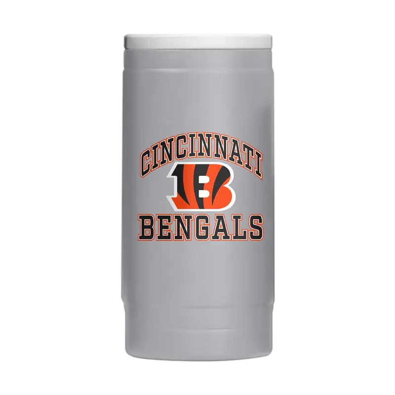 Cincinnati Bengals 12oz Athletic Powdercoat SlimCan Coolie