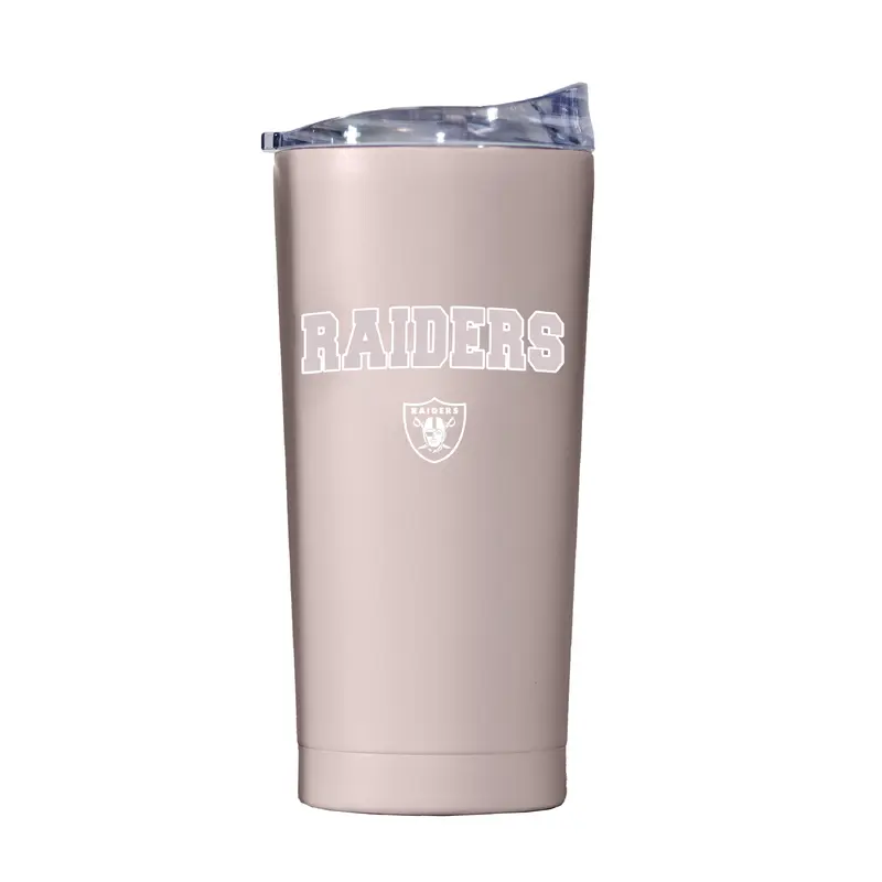 Las Vegas Raiders 20oz Stencil Powder Coat Tumbler