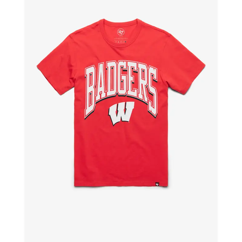 WISCONSIN BADGERS WALK TALL '47 FRANKLIN TEE