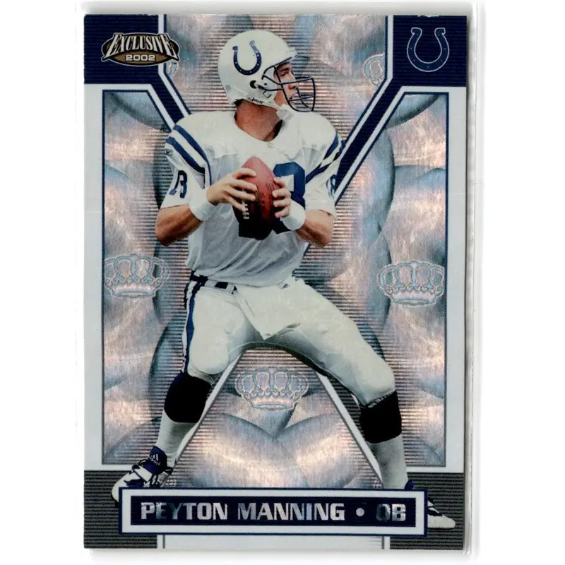 2002 Pacific Exclusive Peyton Manning #76