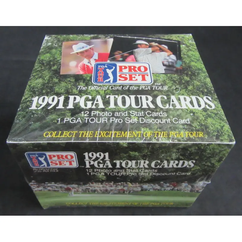 1991 Pro Set PGA Tour Golf Box