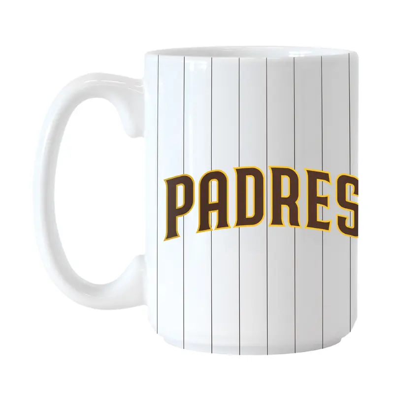 San Diego Padres Home Jersey 15oz Sublimated Mug
