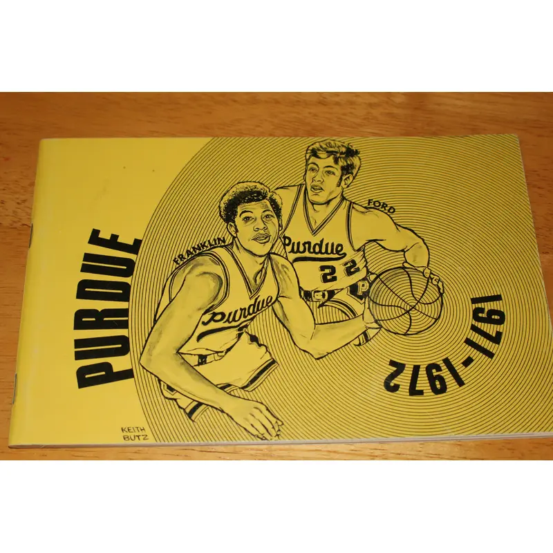 1971-72 Purdue University Basketball Media Guide