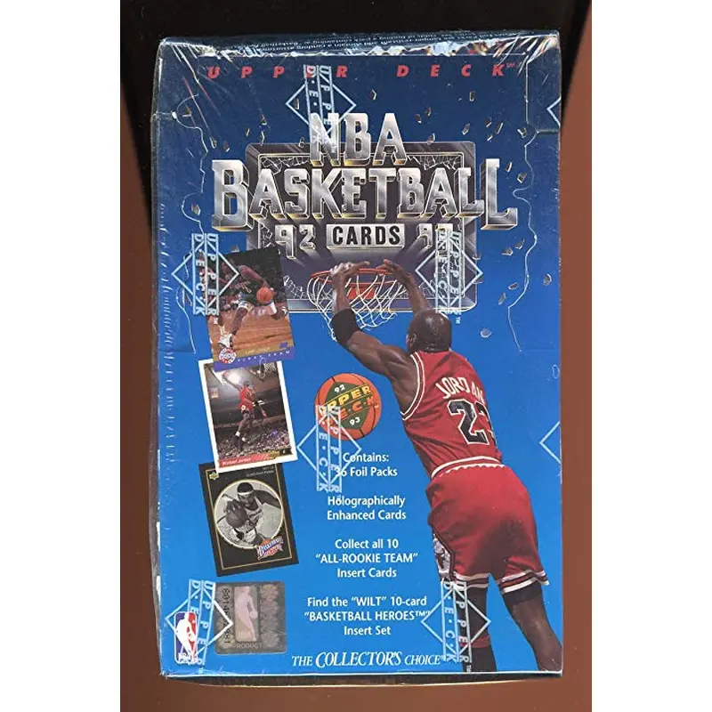 1992-93 Upper Deck Basketball Series 1 Box
