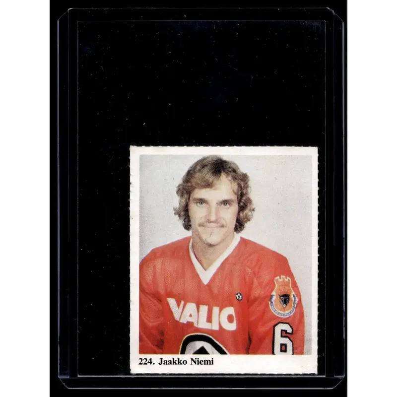1978-79 Kiekkoilijat kuvina - Jaakko Niemi #224