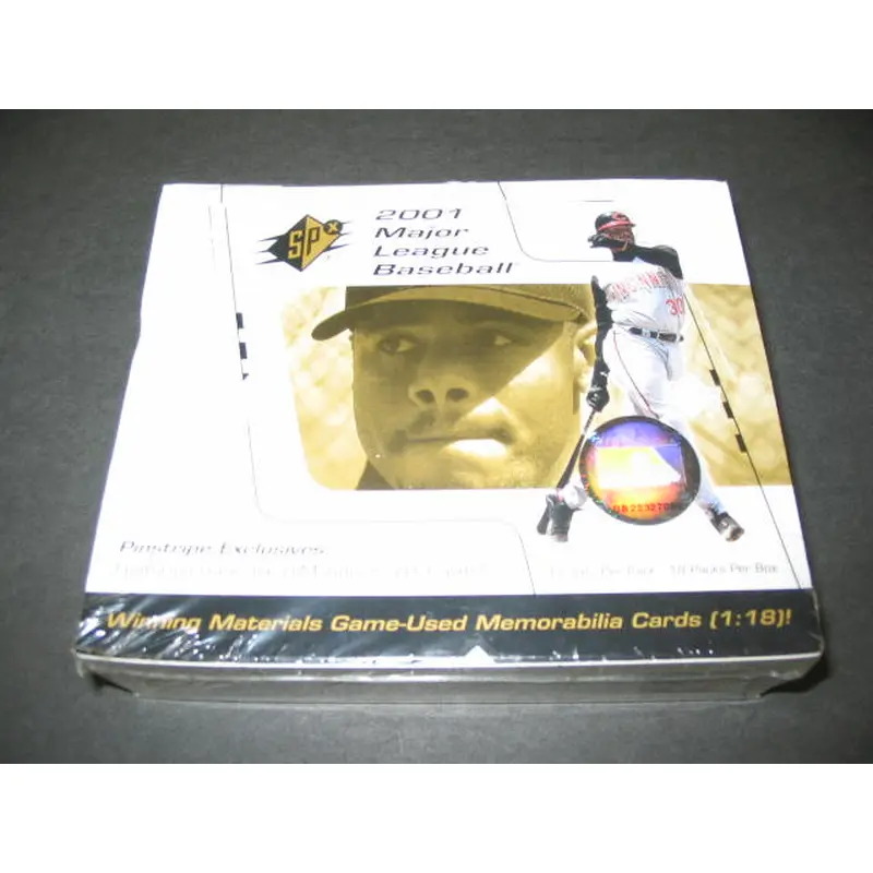 2001 Upper Deck SPx Baseball Box (Hobby)