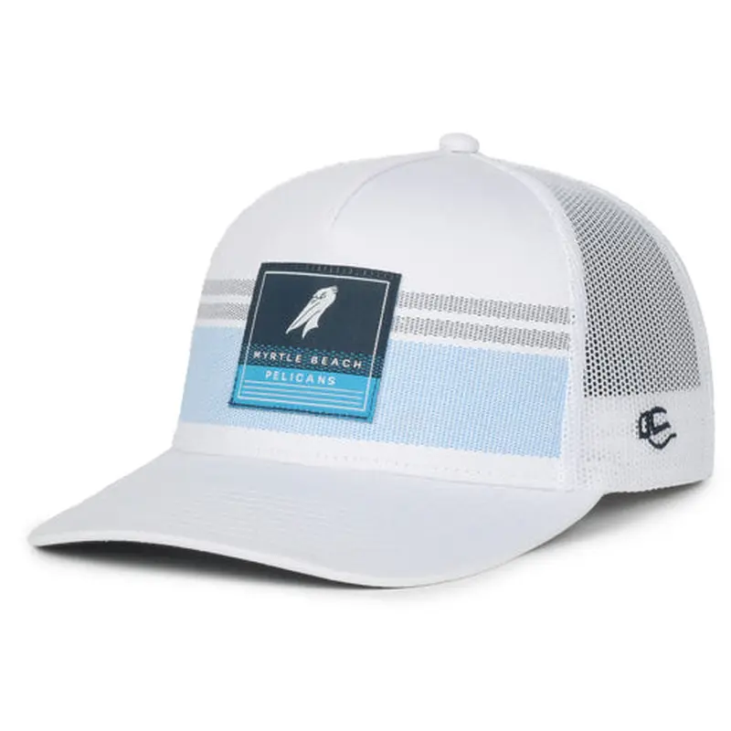Myrtle Beach Pelicans Outdoor Cap White Ace Alternate Snapback Cap