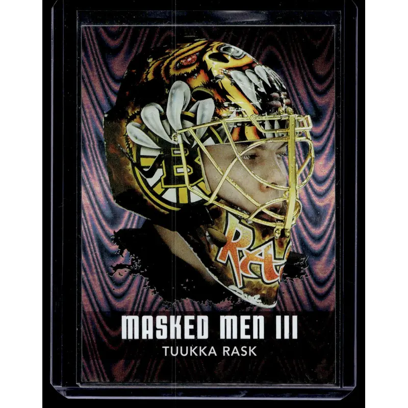 2010-11 In the Game Between the Pipes - Masked Men III - Silver - Tuukka Rask #MM-50 PR100