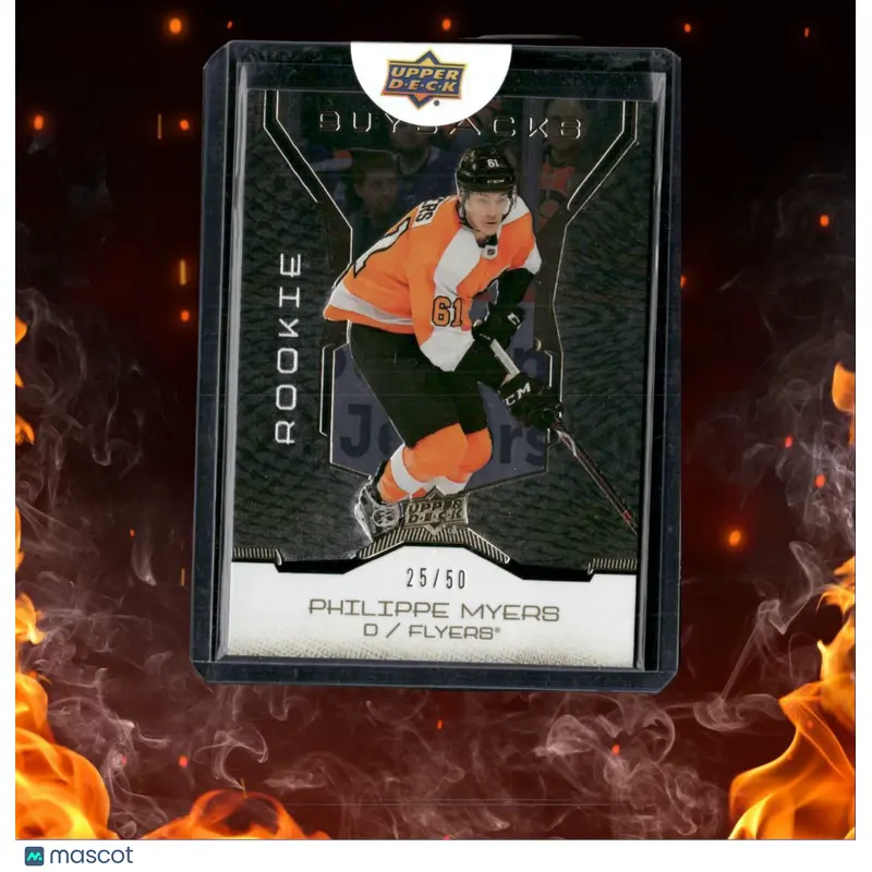 2019-20 Upper Deck Buybacks Philippe Myers Gold Rookie 25/50 #43
