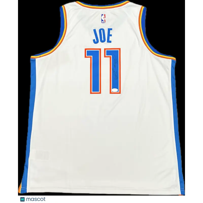 Isaiah Joe Signed Jersey Oklahoma City Thunder Autographed