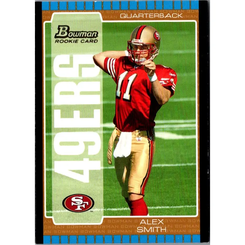 2005 Bowman Alex Smith #114 Rookie