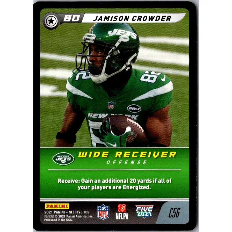 2021 Panini Jamison Crowder #10