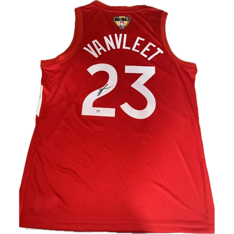 Fred VanVleet Signed Jersey PSA/DNA Toronto Raptors Autographed