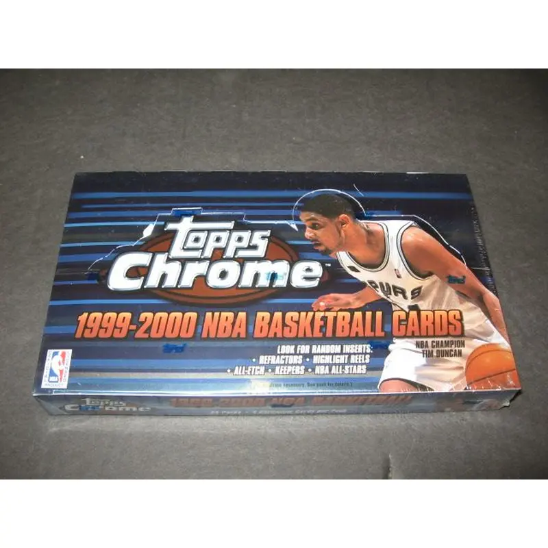 1999/00 Topps Chrome Basketball Box (Retail)