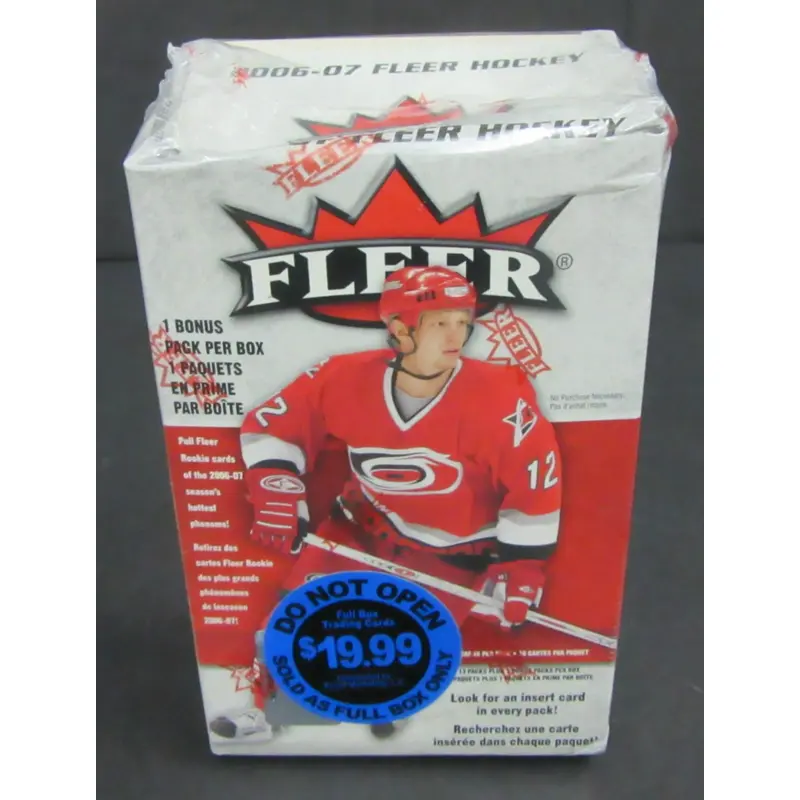 2006/07 Fleer Hockey Blaster Box (14/10)
