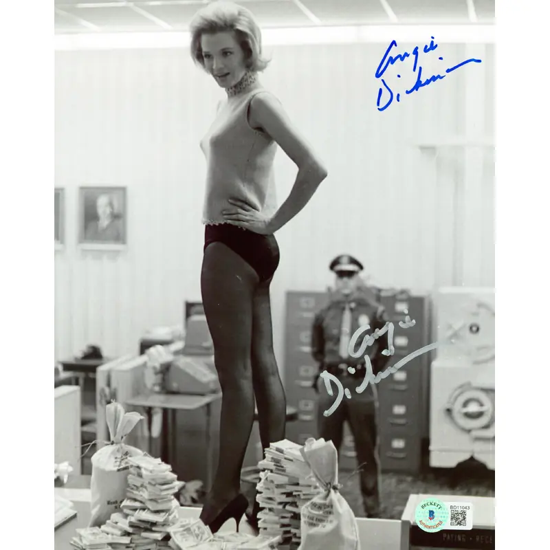 Angie Dickinson Police Woman Authentic Signed 8x10 Photo BAS #BD11043