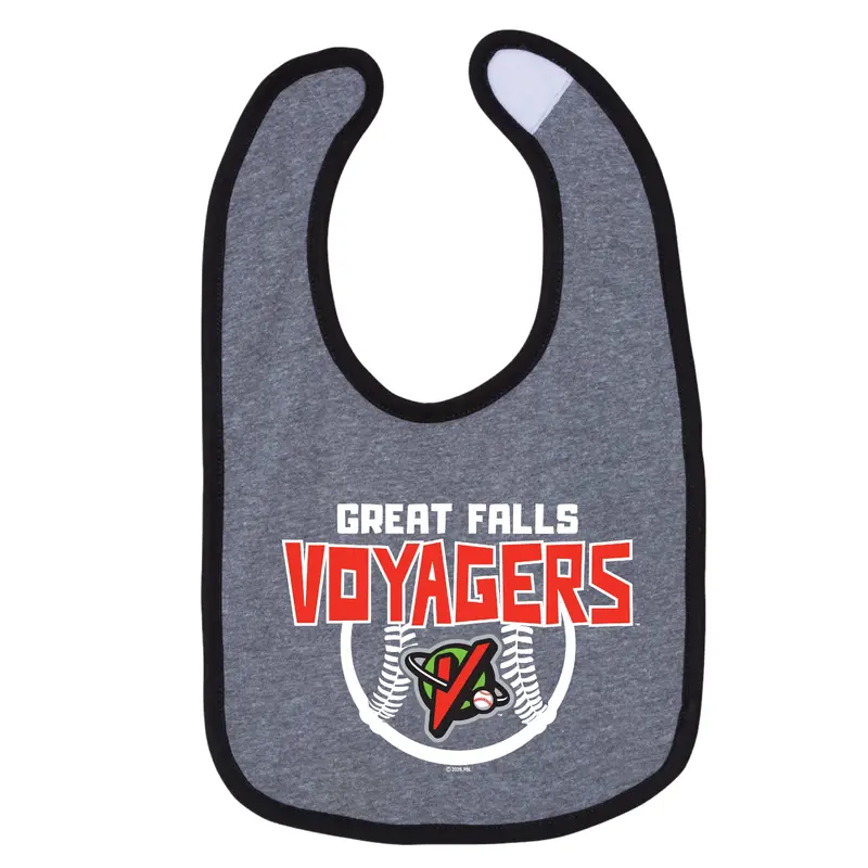 Gray Baby Bib