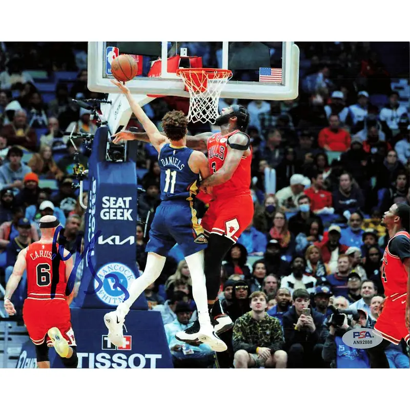 Dyson Daniels signed 8x10 photo PSA/DNA New Orleans Pelicans Autographed