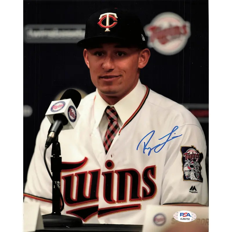 ROYCE LEWIS signed 8x10 photo PSA/DNA Minnesota Twins Autographed