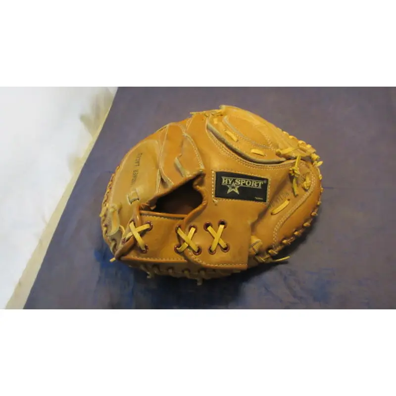 Used Ho Sport 3480 Dual Action Leather Catcher's Glove / Mitt - RHT