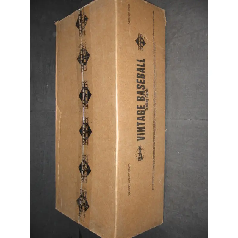 2001 Upper Deck Vintage Baseball Case (20 Box)
