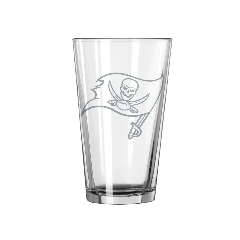 Tampa Bay Buccaneers 16oz Frost Pint Glass
