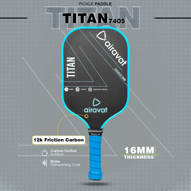 TITAN PICKLEBALL PADDLE 7405 Airavat | Kibi Sports