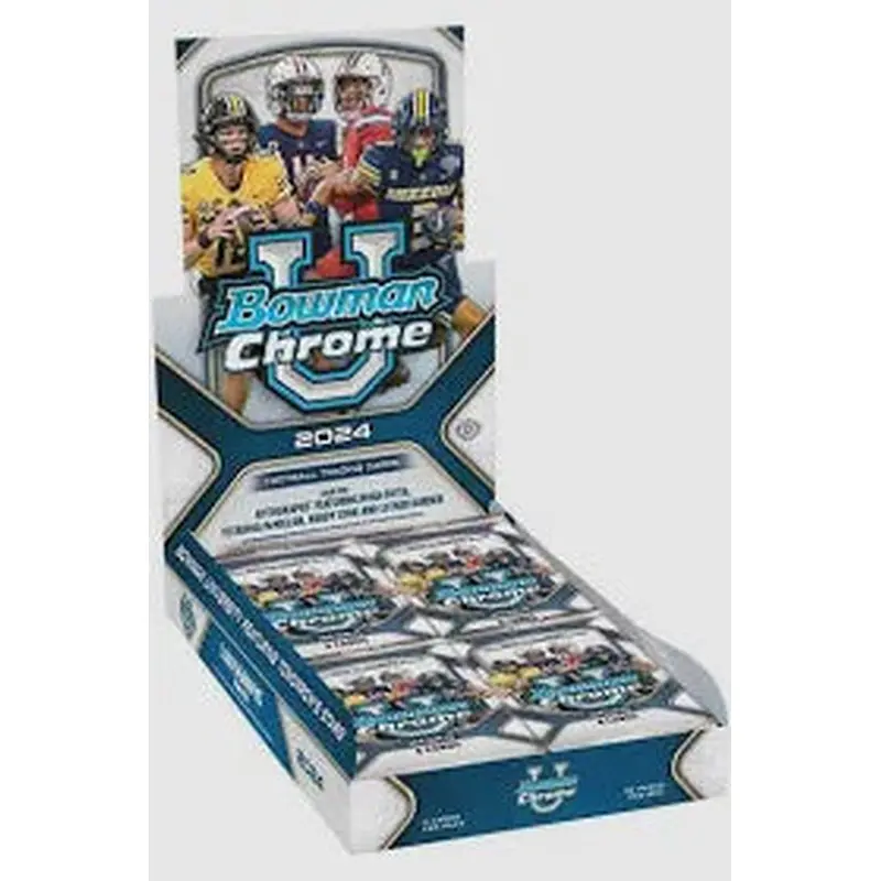 2024 Bowman University Chrome Football Hobby Box