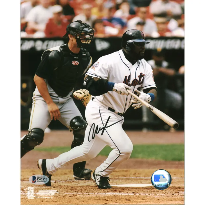 Mets Mo Vaughn Authentic Signed 8x10 Photo Autographed BAS #D07376