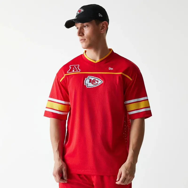 Kansas City Chiefs NFL Mesh Red Jersey