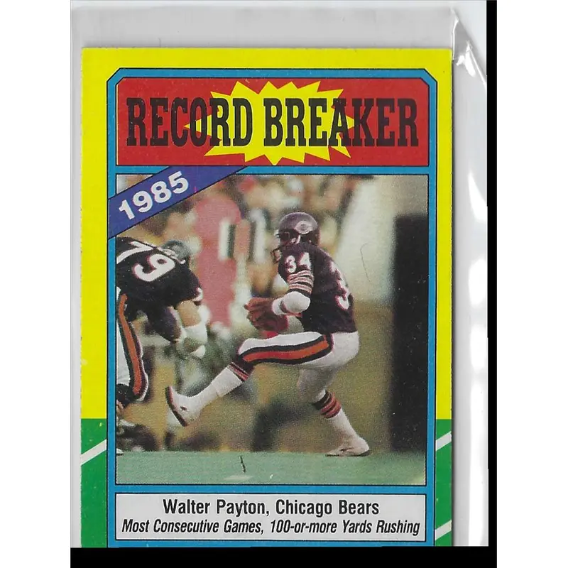 1986 Topps Walter Payton #11