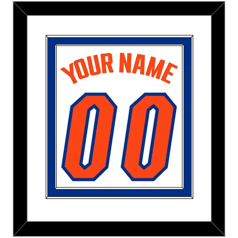 Florida Basketball Name & Number - Home White (2017-2018) - Double Mat 1