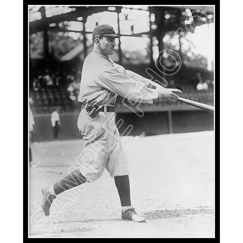 Napoleon Lajoie 8X10 Photo - 1914 Cleveland Naps - 464