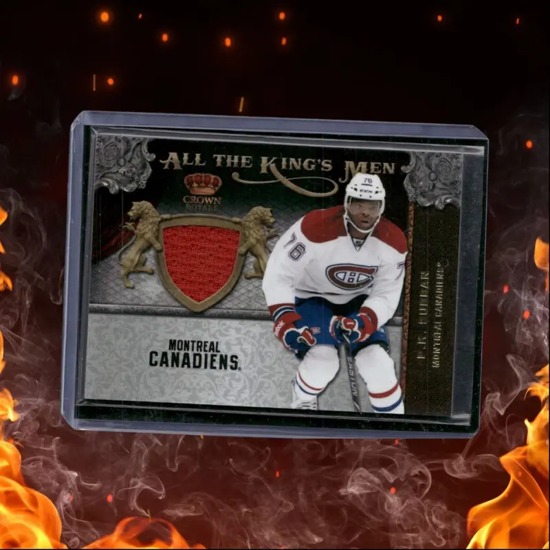 2010-11 Panini Crown Royale P.K. Subban All the King's Men Jersey #47
