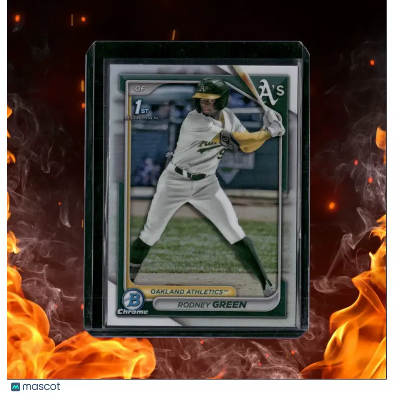 2024 Bowman Chrome Rodney Green 1st Prospect Refractor #BDC-187