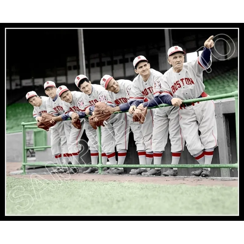 1939 Boston Bees Colorized 8X10 Photo - Casey Stengel - 878
