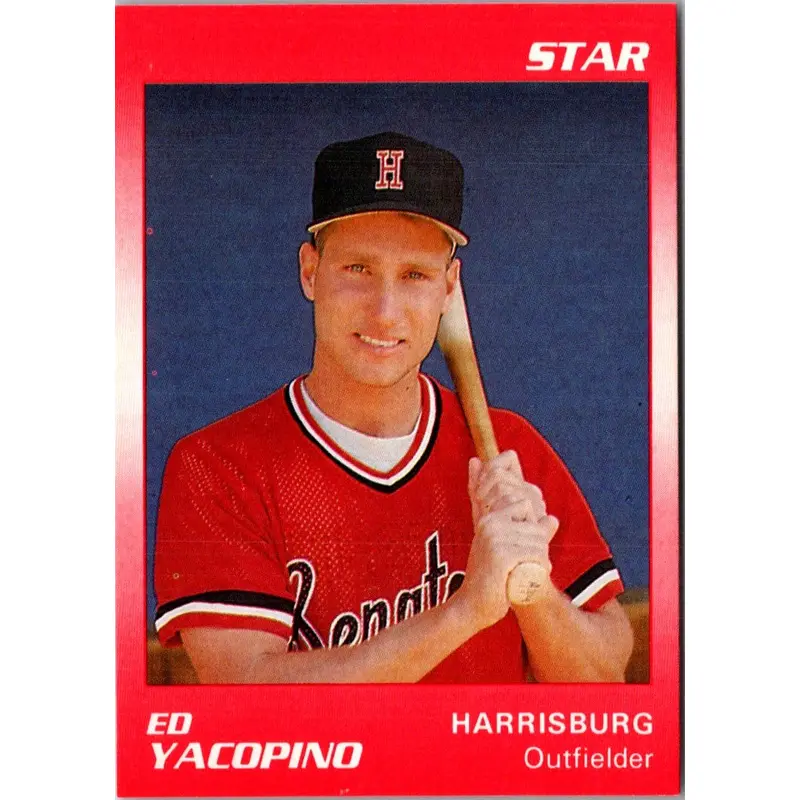 1990 Star Harrisburg Senators Ed Yacopino #22