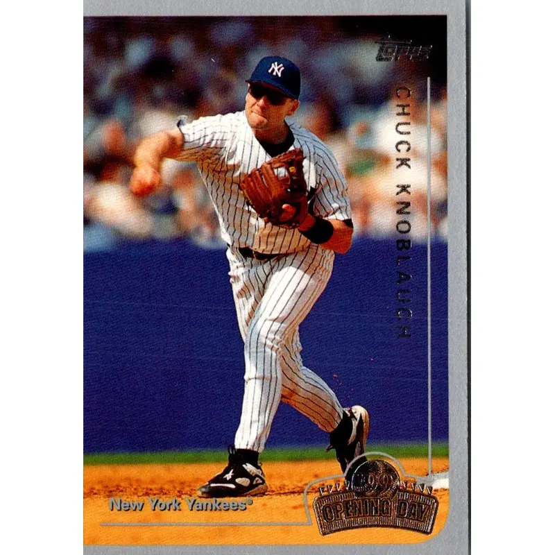 1999 Topps Opening Day Chuck Knoblauch #28