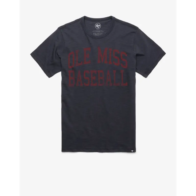 MISSISSIPPI REBELS CLASSIC BLOCK '47 SCRUM TEE