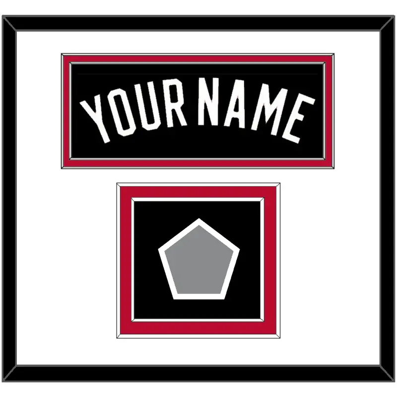 Toronto Name & Champions Patch - Black Statement (2015-2020) - Double Mat 1
