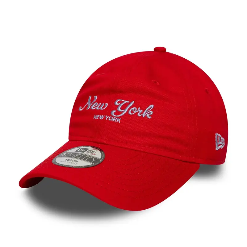 Youth MLB Location Red 9TWENTY Adjustable Cap