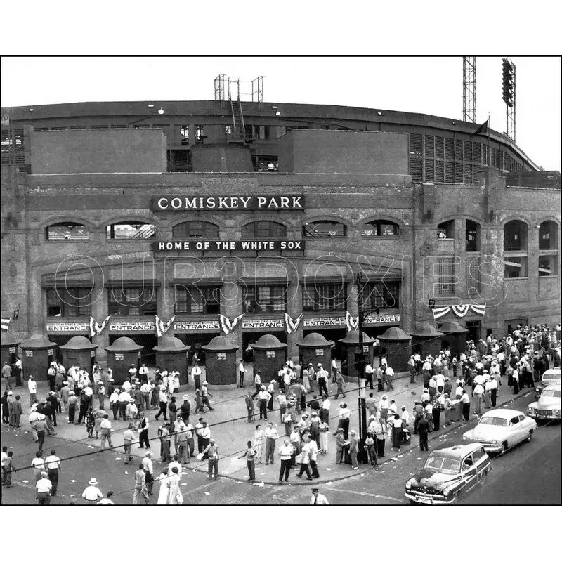 1950's Comiskey Park 8X10 Photo - Chicago White Sox - 1048
