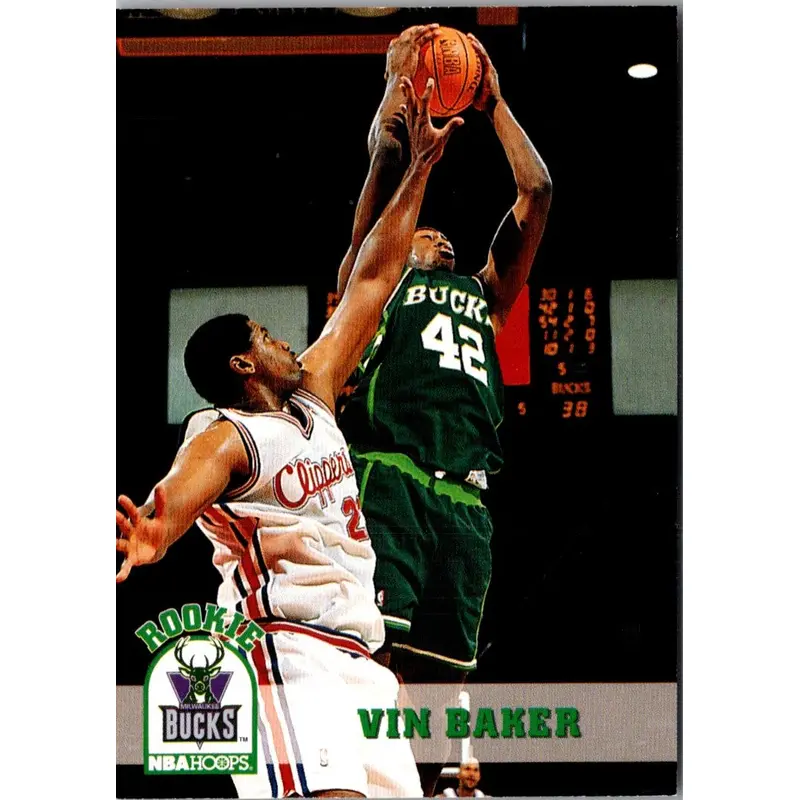 1993 Hoops Fifth Anniversary Gold Vin Baker #363