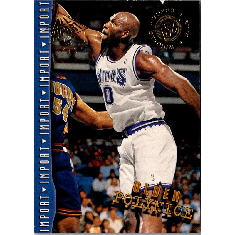 1994 Stadium Club 1st Day Issue Olden Polynice #204
