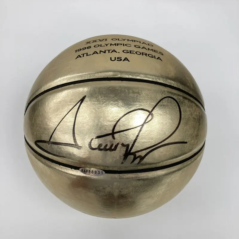 Scottie Pippen Signed 1996 Olympics Team USA Basketball UDA Upper Deck COA