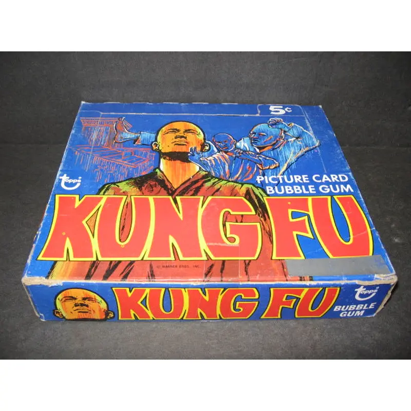 1973 Topps Unopened Kung Fu Unopened Wax Box