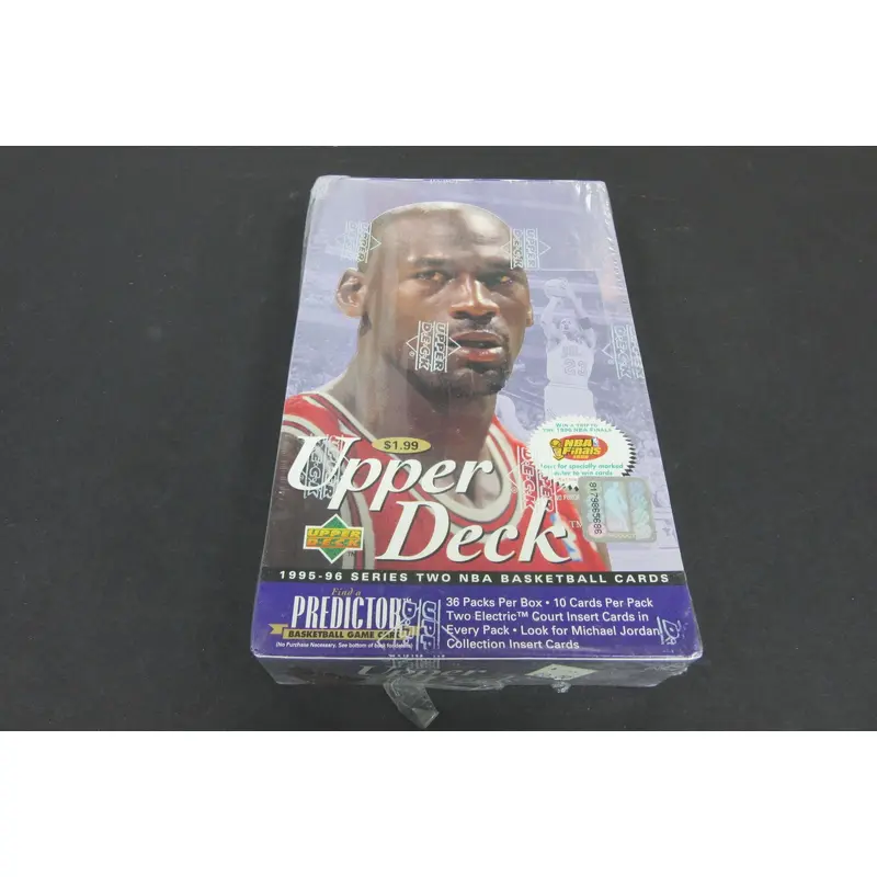 1995/96 Upper Deck Basketball Series 2 Box (Retail) (36/10)