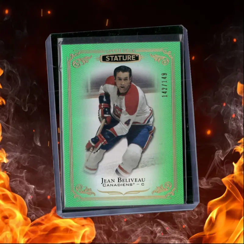 2019-20 Upper Deck Stature Jean Beliveau Green 142/149 #84