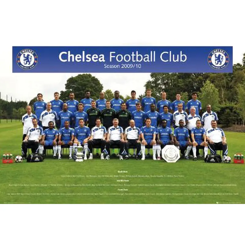 Chelsea FC Official Team Portrait 2009/10 - GB Eye