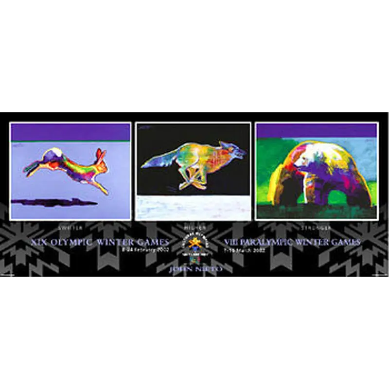 "Swifter Higher Stronger" (Salt Lake 2002) - Fine Art Ltd.